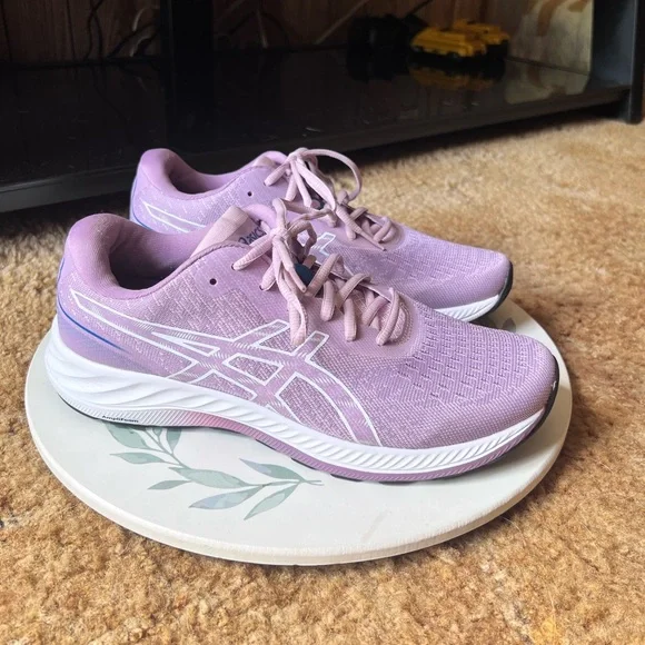 Women’s ASICS GEL-EXCITE 9 running athletes sneakers Barely Rose/White size 10. - Picture 12 of 17